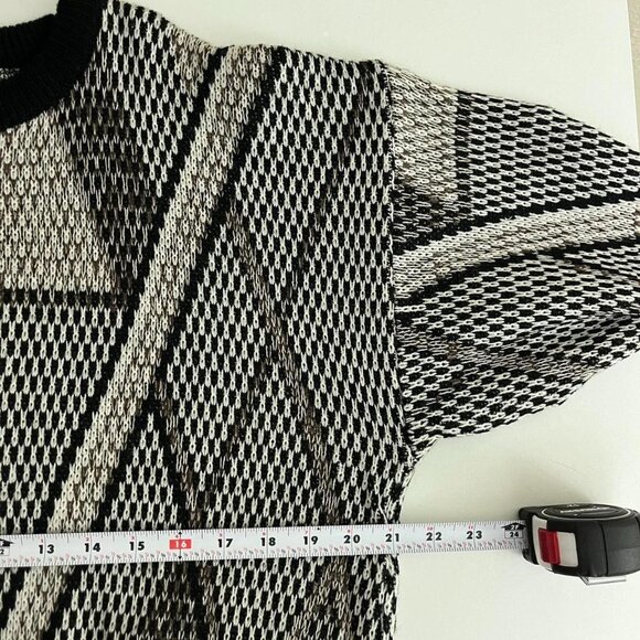 vintage 80s retro indie skate light weight knit sweater - Picture 6 of 8